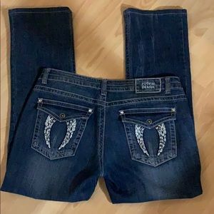 Boot Cut Denim Jeans- Zenim Denim